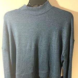 NWT SO Long Sleeve Mock Neck (Cyclone)